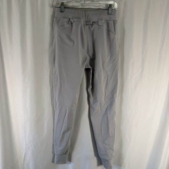 Alphalete Joggers Women's Small Solid Grey Pull On Drawstring Pockets - Picture 8 of 8